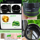 Masque charbon debambou Peel Off masque d'élimination despoints noirsdeen profondeur rétrécissement despores masque anti-comédons