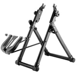 Outils pour vélo table de réglage jante pliable 28,5 x 53x43cm acier au carbone structure triangulaire stable conception pliable