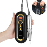 Machine à ongles portable rechargeable meuleuse à ongles électrique brosse à charbon meuleuse à ongles électrique 30000 tr/min
