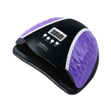 Lampe à ongles 20x22,5x11,5cm 66 led 280w 4 niveaux réglage et détection intelligente prévenir les mains noires lampe uv a vernis