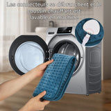 Coussin chauffant 40x76cm velours cristal 9températures 4 niveaux de minuterie protection contre la surchauffe Couverture chauffante