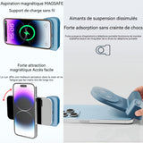 Adaptateur de trépied 11,2x8,3cm 3300mAh bluetooth magnétique adaptateur trépied stabilisation de l'objectif chargement sans fil