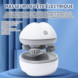 Masseur de tête électrique ip65 étanchéité minuterie intelligente de 15 minutes le cou et le corps avec charge rechargeable étanche
