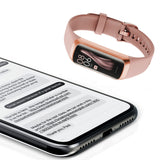 Bracelet intelligent 90mAh  Écran de 1,1 pouce Rappel de sédentarité  Surveillance du sommeil Longue durée de vie de la batterie