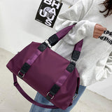 Sac de rangement de sac de voyage léger de grande capacité sac de bagage de séparation sec et humide de remise en forme portable