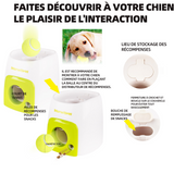 Lanceur automatique de balle 22x23.5x20cm lanceur de lanceur de balles pour animaux de compagnie jouet d'entraînement pour chien