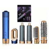 Brosse soufflante 220v 1000w 50-60hz fer à friser avec 5 accessoires pour sécher lisser boucler multifonction rouleaux chauffants