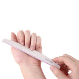 Lime à ongles professionnelle lavable double face 100/180 Lime à ongles réutilisable à la maison et au salon de coiffure