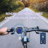 Enceinte bluetooth solaire vélo bluetooth 5.3 avec clip arrière enceinte portable haut-parleur bluetooth mini enceinte bluetooth