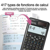 calculatrice scientifique PASSIONOVA fx-991ES Plus Calculatrice de Base avec 417 fonction Affichage Calculatrice Scolaire 24 Chiffre