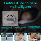 Interrupteur Tactile Interrupteur Volet Roulant WIFI connectivité Contrôle par téléphone mobile et Google Assistant Alexa