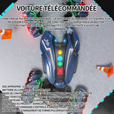 Voiture télécommandée 2,4g responsive cool twist cadeau quatre roues motrices reconnaissance gestuelle véhicule tout terrain bleu