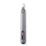Ponceuse pour Ongles 500mah 5W 3 vitesses Livré avec 12 têtes de meulage Portable à domicile Haute vitesse et faible bruit gris