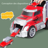 Jouets voiture conteneur Stockable  Enfants  Grande Plastique Modèle de véhicule d'ingénierie de simulation  Jouets pour garçons