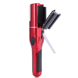 Tondeuse cheveux 2 en 1 Acier inoxydable Mini Tondeuse professionnelle sans fil pour pointes fourchues sèches abîmées et cassantes