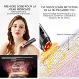 Dispositif de beauté 1800mah EMS 3 modes 4 niveaux d'intensité LCD appareil massage visage appareil de beauté électrique bien-etre