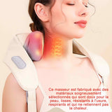 Masseur d'épaule 3 vitesses 45-50 degrés celsius température constante coussin masseur masseur de cou d'épaule cou soulagement
