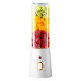 Petit extracteur de jus vertical rechargeable 500ml presse-agrumes sans fil portable mini blender blender smoothie pour voyages