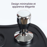 Presse à café 58mm café fournitures tasseur café en acier inoxydable solide dispositif poignée ergonomique usage domestique