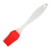 Pinceau cuisine silicone alimentaire rouge résistance aux hautes températures sans perte de poils brosse à huile pour barbecue