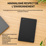 Disque dur externe 320GB compatible avec ordinateur portable et de bureau système de support Windows/OS/Linux mécanique disque dur