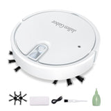 Robot aspirateur 5 en 1 forte puissance d'aspiration 1800Pa poils d'animaux détection obstacles intelligent chargeur domestique