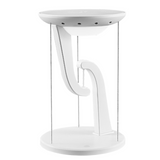 Veilleuse flottante pliable avec 15w chargeur sans fil tactile réglable lampe de chevet lampe de bureau pour lchambre et salon