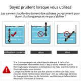 Chauffage d'aquarium 25w pour aquariums de moins de 25 l température réglable tige chauffante d'aquarium chauffage d'aquarium