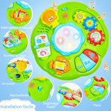 Table d'activités 30x16cm jouets musicaux jouets éducatifs et table jeu pour enfants avec lumière et musique table d'apprentissage