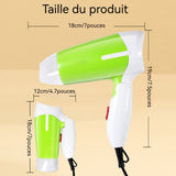 Sèche-cheveux 2600 W Soufflerie puissante et efficace Contrôle de température à deux vitesses Séchage et soin capillaires rapides