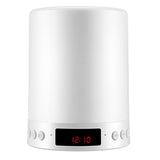 Enceinte Puissance du haut-parleur 3W Lumière d'ambiance colorée Réveil intelligent avec connexion Bluetooth 5,0 enceinte bluetooth