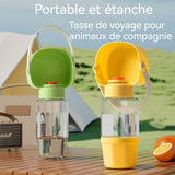 Tasse de voyage pour chien gobelet l'alimentation et l'eau des animaux gobelet à eau pour chat et chien capacité en eau 350ml