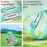 Bracelet anti-moustiques 62x57,5 x16mm 3 sachets de bâtonnets d'huiles essentielles anti-piqûres longue durée 180 jours vert
