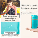 Sac de couchage 220x75cm sac de couchage chaud d'été simple couchage de camping portable confortable et respirant étanche à l'eau