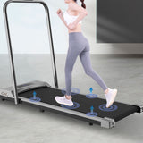 Tapis roulant plat électrique pliable pour la maison, petit tapis de fitness pliable, perte de poids, Bluetooth, musique