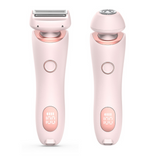 Rasoir electrique femme 800mAh 2 en 1 epilateur electrique femme avec écran LCD peut être utilisé humide ou sec cadeaux femmes