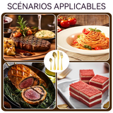 ouverts de table Service 24 pièces 4 couverts ustensiles cuisine acier inoxydable couverts coffret cadeau avec support de rangement