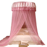 Dôme moustiquaire princesse style maison chambre pliable cryptage plafond type installation gratuite motif de sol tente