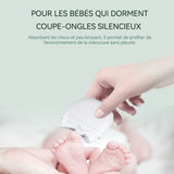 Coupe-ongles électrique 76x63x33 mm 60 utilisations consécutives automatique sans danger pour prévenir les éclabousser fonction de