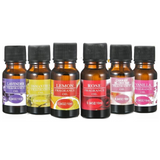 Huiles essentielles 10ml 6PCS rose/osmanthus/thé/fleur cerisier/lavande/citron désodorisation pure l'air adapté aux familles