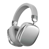 Casque v5,3 bluetooth la qualité du son est d'une pureté stupéfiante réduction intelligente du bruit conception ergonomique argenté