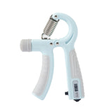 Hand grip force de préhension réglable force de préhension 5-60 kg renforçateur de bras design ergonomique antidérapante Bleu ciel