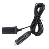 Allume cigare 12v 100w allume cigare de voiture cordon d'alimentation de voiture machine à laver cordon allume-cigare longueur 5m
