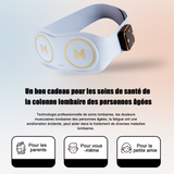 Ceinture menstruelle chauffant avec 3 niveaux température 8 modes de massage pour le soulagement douleurs menstruelles cadeau femmes