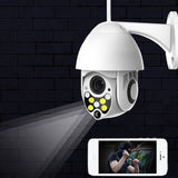 Caméra de surveillance sans fil  1080P   Interphone vocal  Vision nocturne en couleurs  Déconnexion vidéo Installation facile