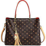 Sac a main en cuir véritable pour femme sac à bandoulière élégant grande capacité sac fourre-tout sac à dos mode bandoulière sac