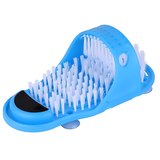 Tongs massage des pieds dans la salle de bain chaussons de massage acupressure des pieds nettoyant pied nettoyant pied de douche