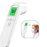 Thermomètre lcd mode d'affichage 0 à 100 degrés celsius infrarouge thermomètre frontal sans contact avec projection température