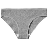 ulotte sous-vêtements femme pur coton taille L coton chaud respirant confortable sans couture sous-vêtements femme simple gris