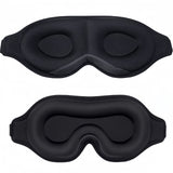 Masque de nuit 3D 2PCS réglable doux et confortables 3D masque pour les yeux doux masques de sommeil 3D cache yeux pour voyages